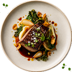 Plat gastronomique